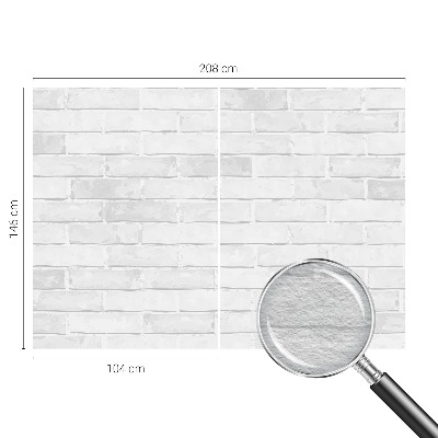 Fototapeta fizelinowa z nadrukiem Ceglana ściana