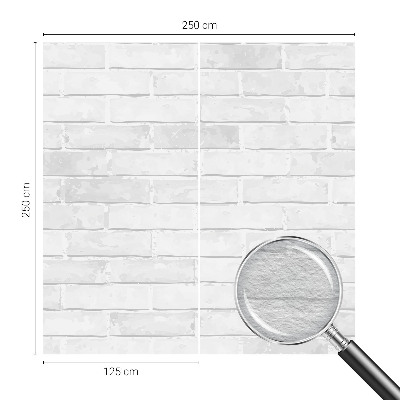 Fototapeta fizelinowa z nadrukiem Ceglana ściana