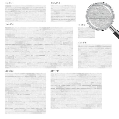 Fototapeta fizelinowa z nadrukiem Ceglana ściana