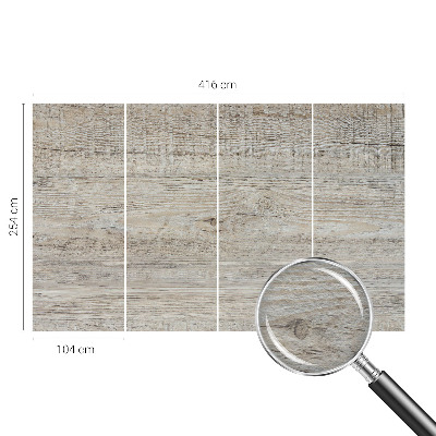 Fototapeta na ścianę Drewniane słoje