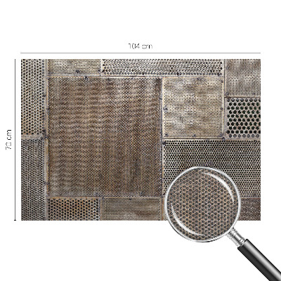 Fototapeta fizelinowa z nadrukiem Metaliczne wzory