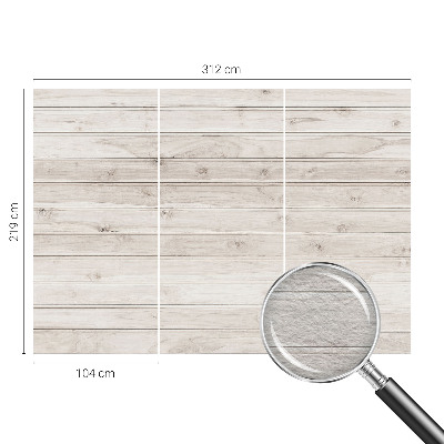 Dekoracyjna fototapeta na ścianę Naturalne drewno