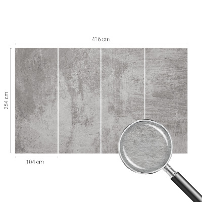 Fototapeta fizelinowa do sypialni Surowy beton