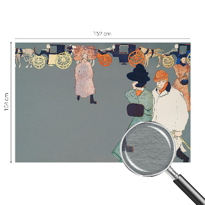 Fototapeta fizelinowa z nadrukiem Powozowe stroje