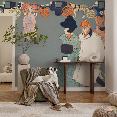 Fototapeta fizelinowa z nadrukiem Powozowe stroje