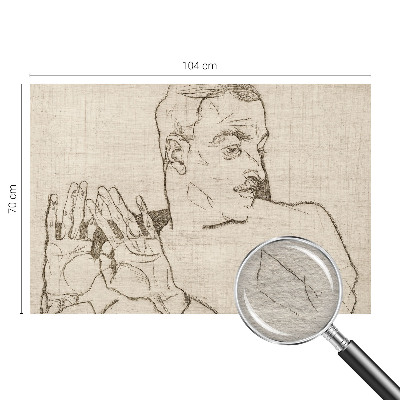 Fototapeta na ścianę z wyrazistą postacią