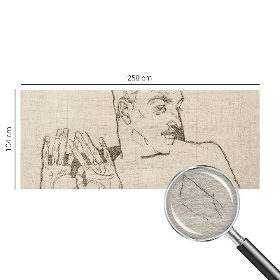 Fototapeta na ścianę z wyrazistą postacią