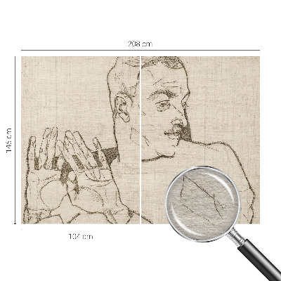 Fototapeta na ścianę z wyrazistą postacią