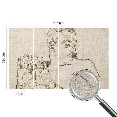 Fototapeta na ścianę z wyrazistą postacią