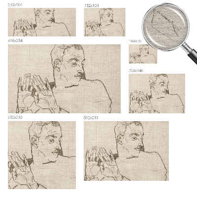 Fototapeta na ścianę z wyrazistą postacią