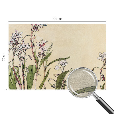 Fototapeta fizelinowa do sypialni Kwiatowa elegancja