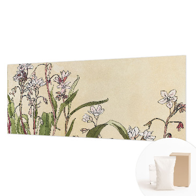 Fototapeta fizelinowa do sypialni Kwiatowa elegancja