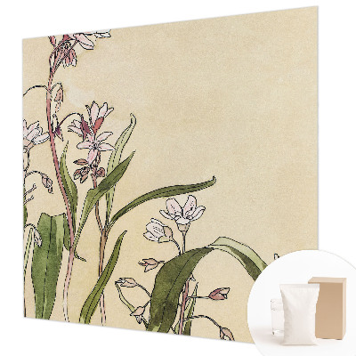 Fototapeta fizelinowa do sypialni Kwiatowa elegancja