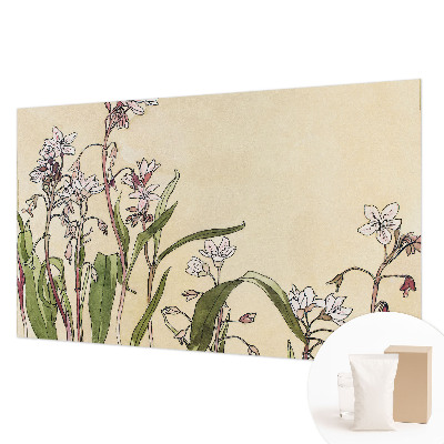 Fototapeta fizelinowa do sypialni Kwiatowa elegancja