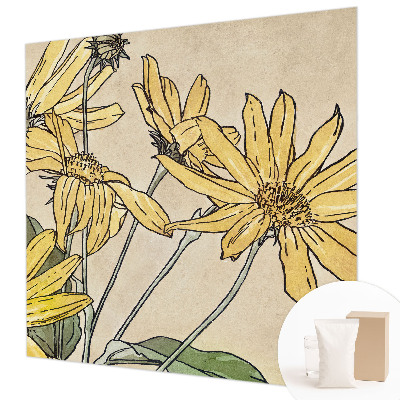 Tapeta fotograficzna Kwiaty akwarela