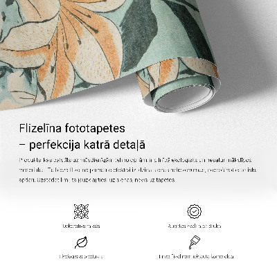 Tapeta fotograficzna fizelinowa z kolorowym motywem tulipanów