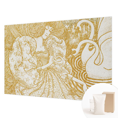 Fototapeta fizelinowa do sypialni Kobieca elegancja