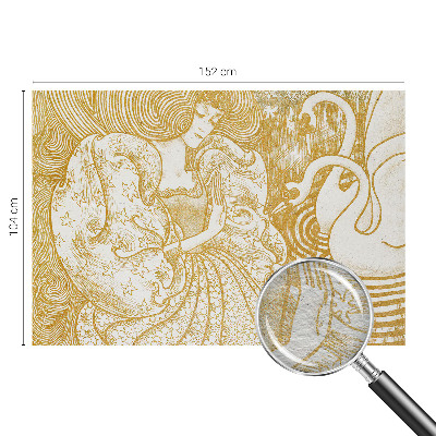 Fototapeta fizelinowa do sypialni Kobieca elegancja