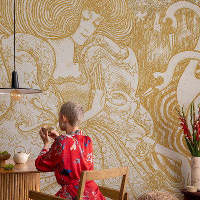 Fototapeta fizelinowa do sypialni Kobieca elegancja