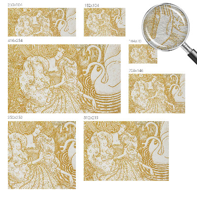 Fototapeta fizelinowa do sypialni Kobieca elegancja