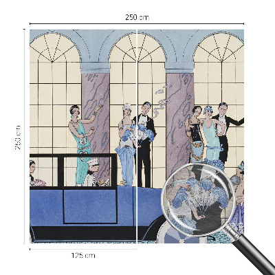 Fototapeta na ścianę z motywem w stylu art déco