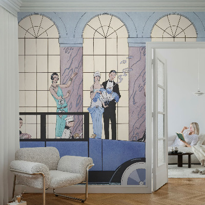 Fototapeta na ścianę z motywem w stylu art déco