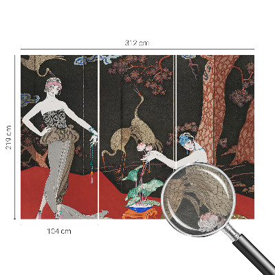 Tapeta fotograficzna fizelinowa Elegancka scena