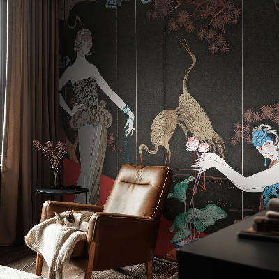 Tapeta fotograficzna fizelinowa z elegancką sceną do fotografii studyjnej