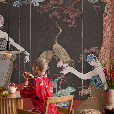 Tapeta fotograficzna fizelinowa Elegancka scena