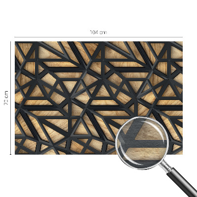 Fototapeta fizelinowa z nadrukiem Geometryczne połączenie