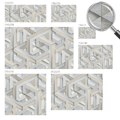 Fototapeta na ścianę Iluzoryczne formy