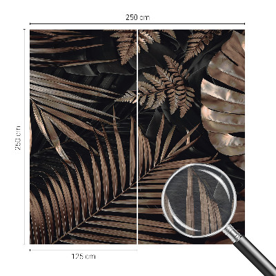 Tapeta fotograficzna Liście egzotyczne