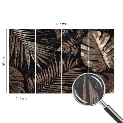 Tapeta fotograficzna Liście egzotyczne