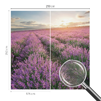 Tapeta fotograficzna fizelinowa z motywem lawendowych pól