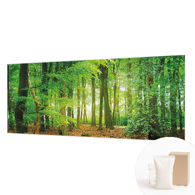Dekoracyjna fototapeta na ścianę Zielony las