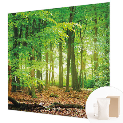 Dekoracyjna fototapeta na ścianę Zielony las