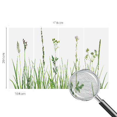 Fototapeta fizelinowa do sypialni Subtelna flora