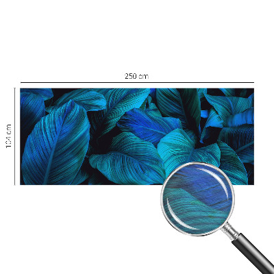 Fototapeta na ścianę Niebieskie liście