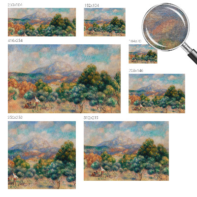 Dekoracyjna fototapeta na ścianę Górski pejzaż