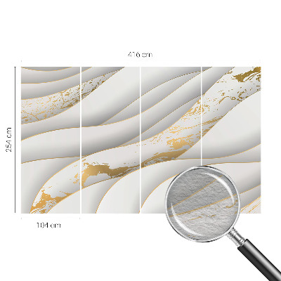 Tapeta fotograficzna z dynamicznym wzorem