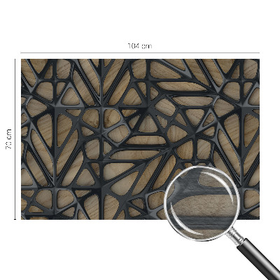 Tapeta fotograficzna fizelinowa Drewniana sieć