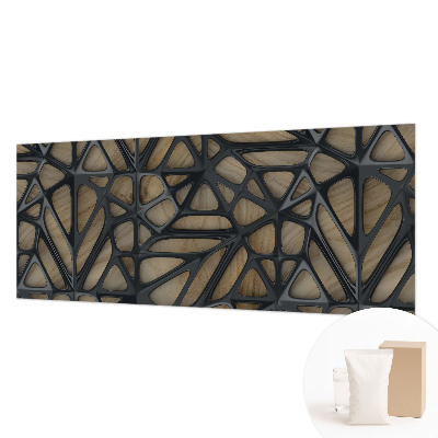 Tapeta fotograficzna fizelinowa Drewniana sieć