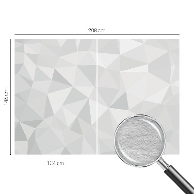 Fototapeta fizelinowa do sypialni Trójkątna mozaika