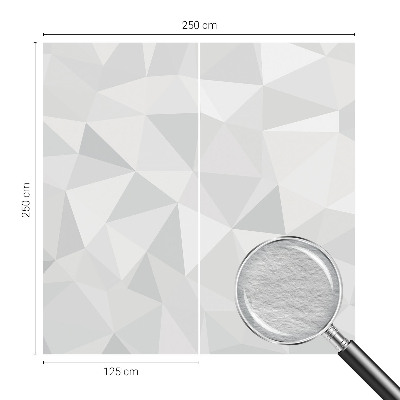 Fototapeta fizelinowa do sypialni Trójkątna mozaika