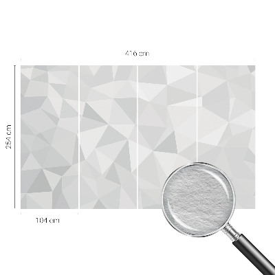 Fototapeta fizelinowa do sypialni Trójkątna mozaika