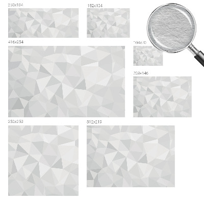 Fototapeta fizelinowa do sypialni Trójkątna mozaika