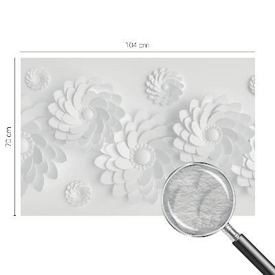 Nowoczesna fototapeta do salonu Kwiatowa elegancja