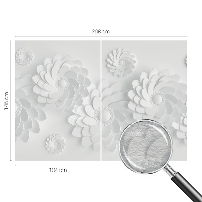 Nowoczesna fototapeta do salonu Kwiatowa elegancja