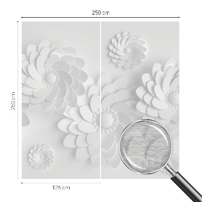 Nowoczesna fototapeta do salonu Kwiatowa elegancja