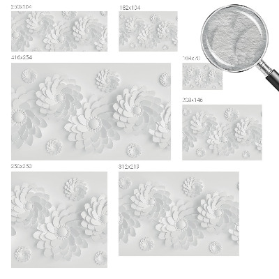 Nowoczesna fototapeta do salonu Kwiatowa elegancja